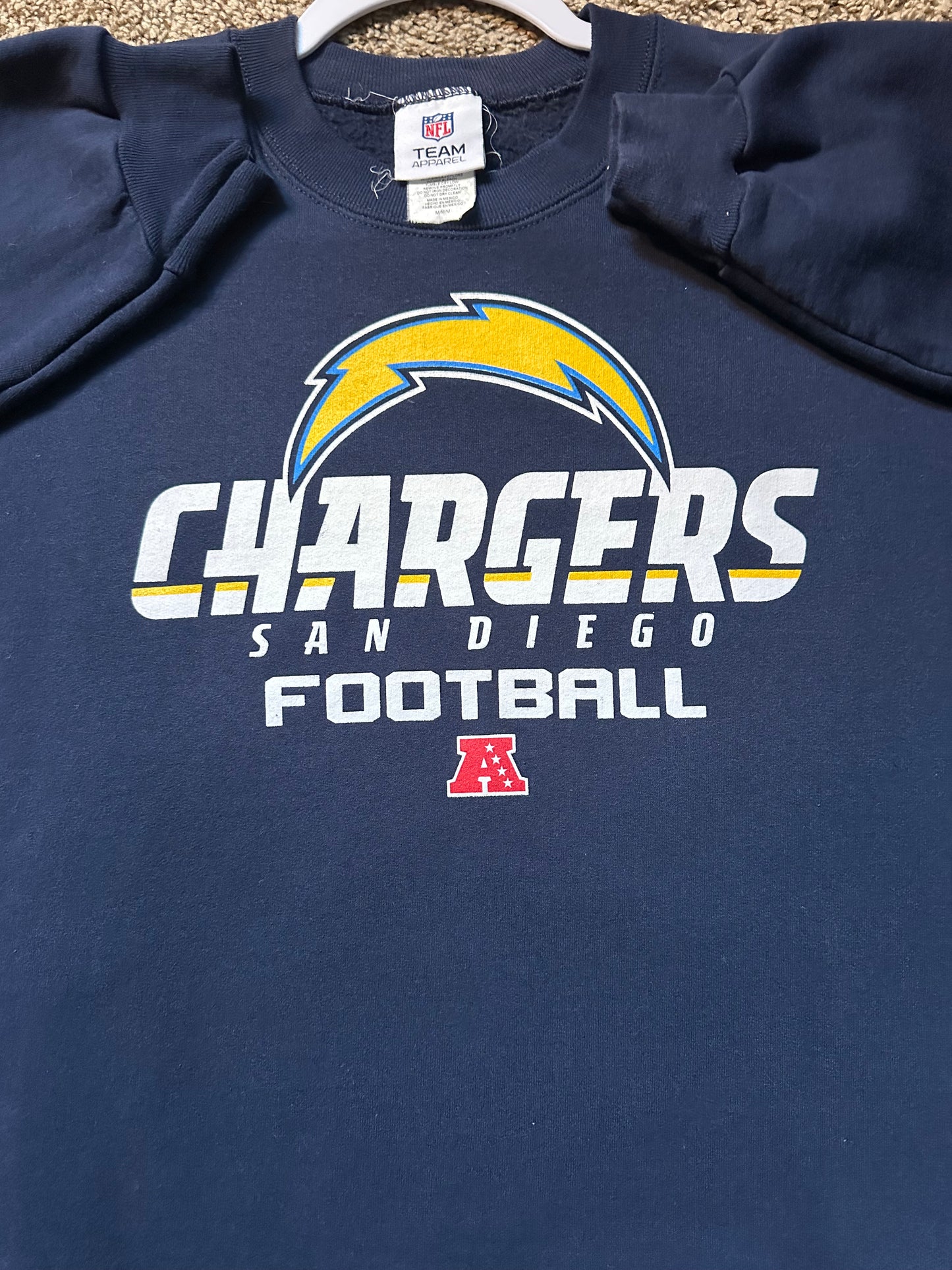 San Diego Chargers crewneck