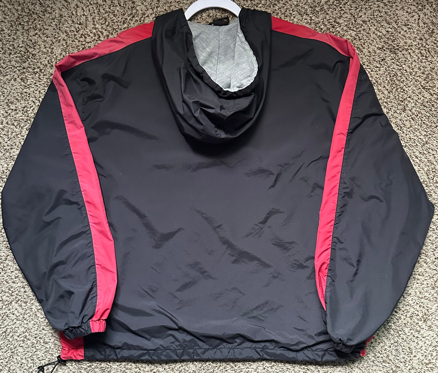 Alabama university quarter zip windbreaker