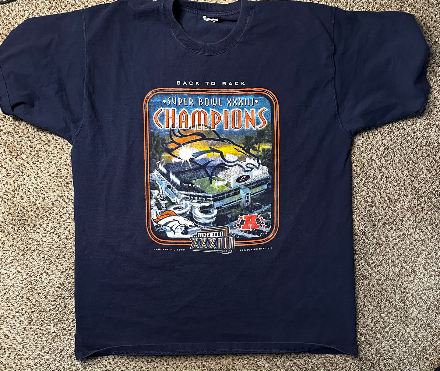 Denver broncos back to back Super Bowl champs bundle!!