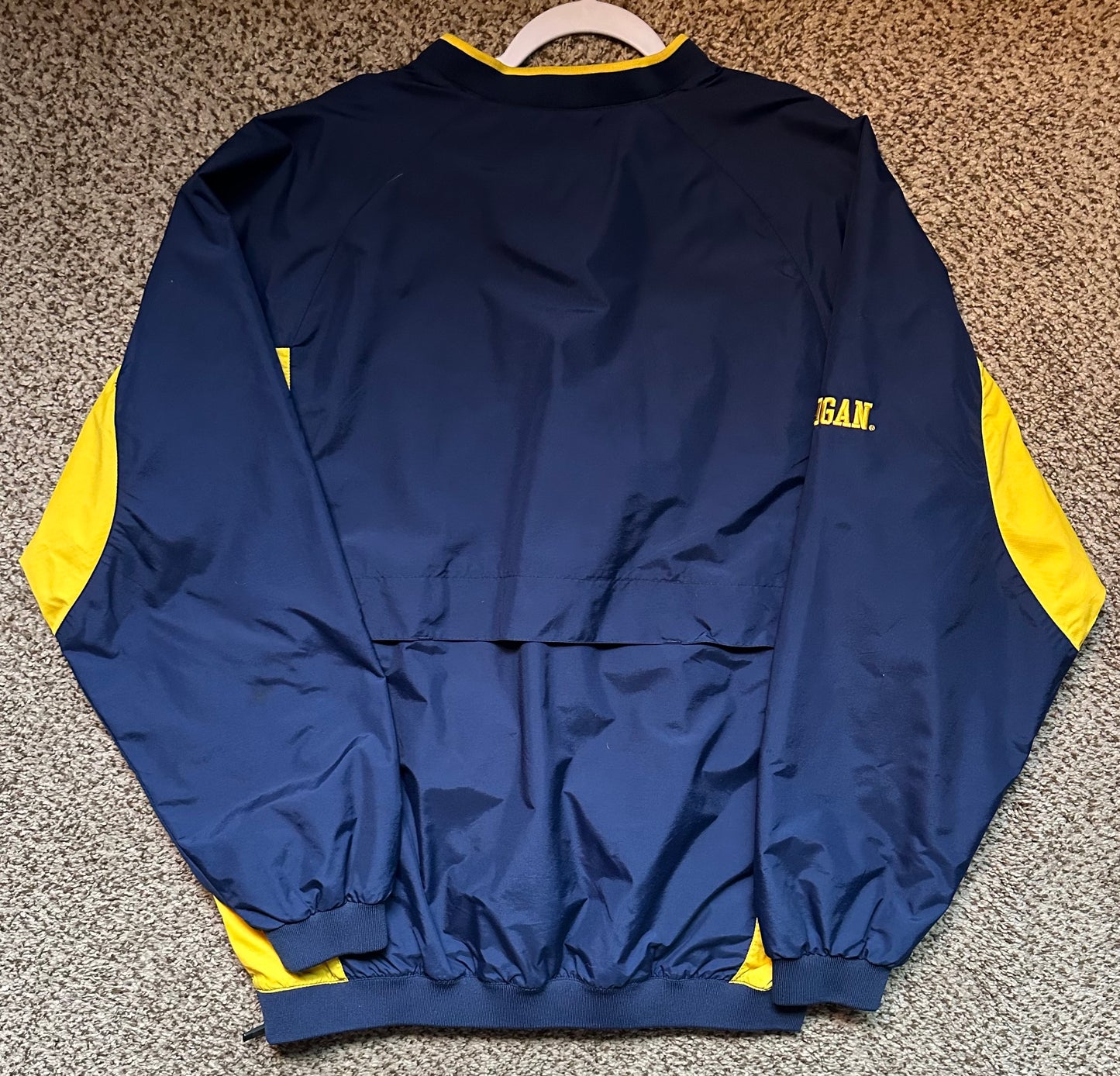 Michigan university windbreaker