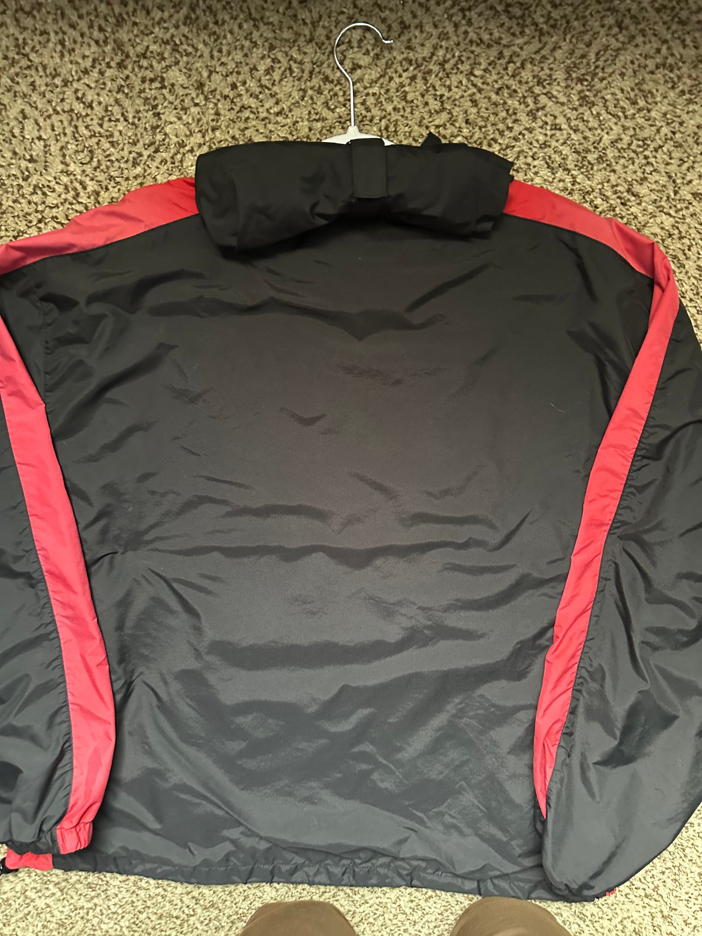 Alabama university quarter zip windbreaker