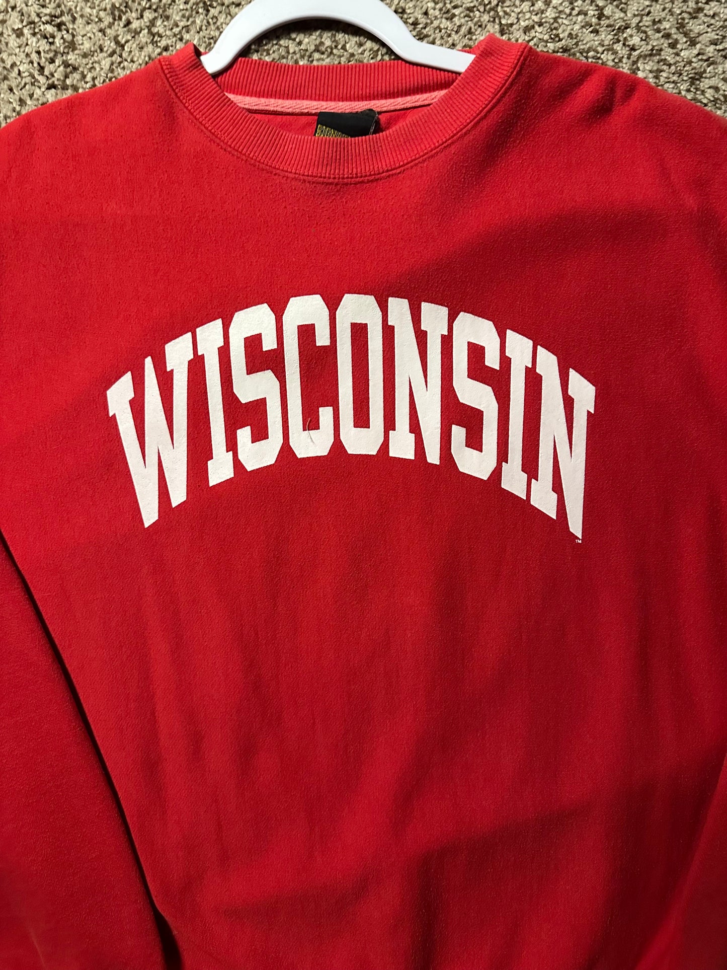 Wisconsin university crewneck