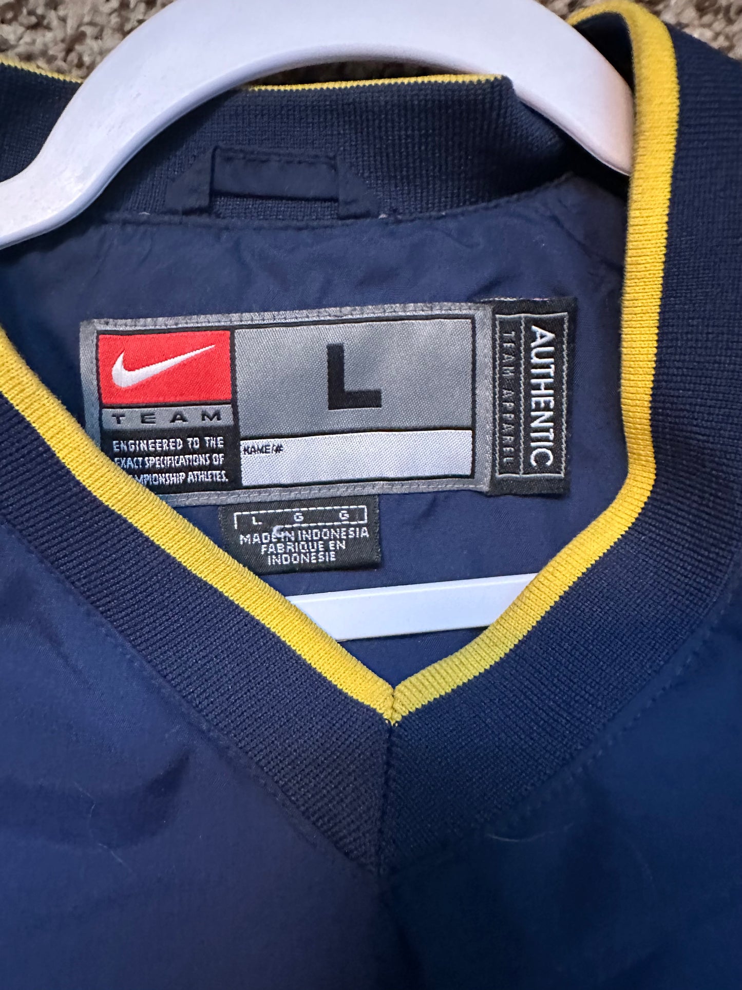 Michigan university windbreaker