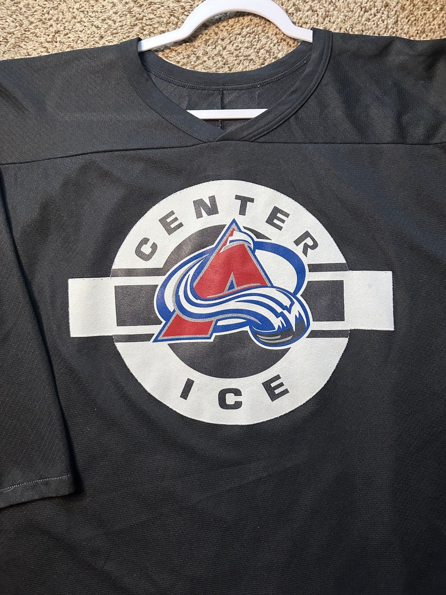 Colorado Avalanche blank jersey