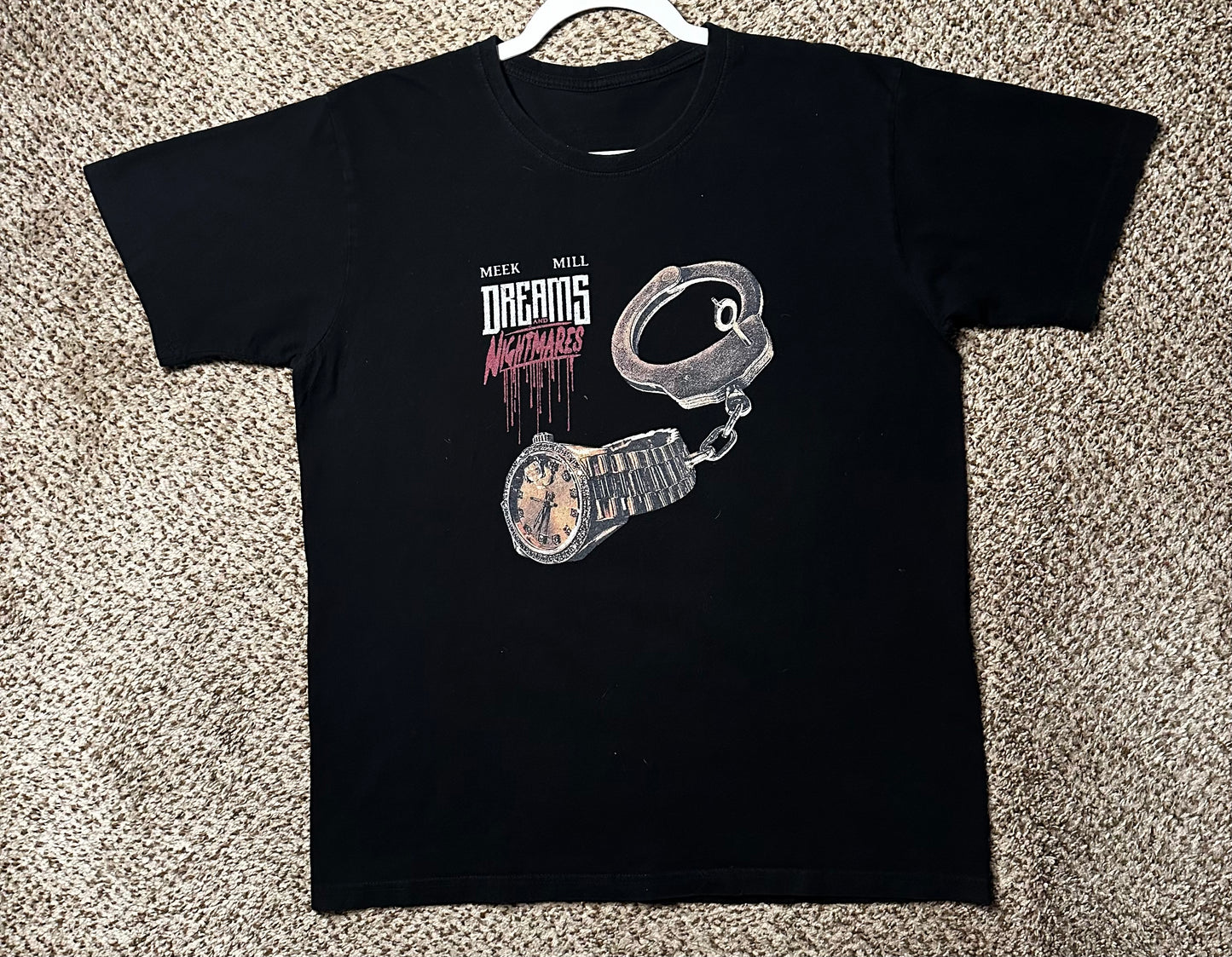 Meek mill dreams and nightmares graphic music tee