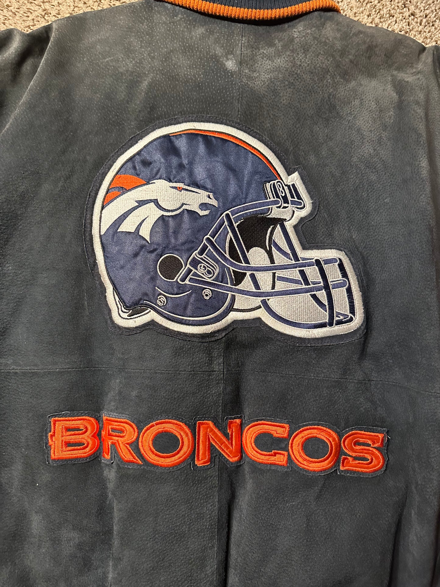 Denver Broncos leather jacket