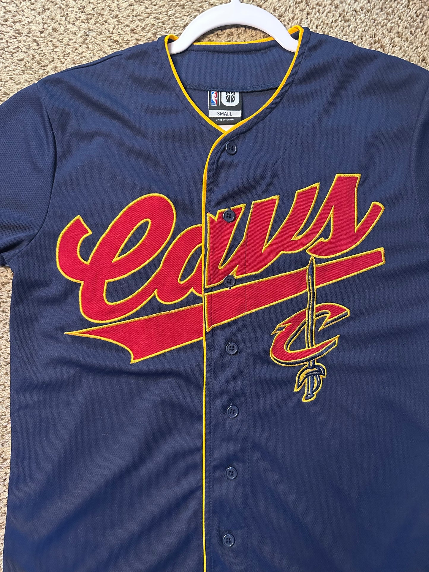 Cleveland cavaliers baseball jersey