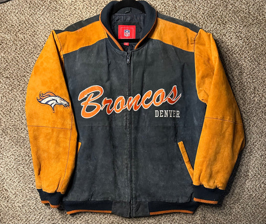 Denver Broncos leather jacket