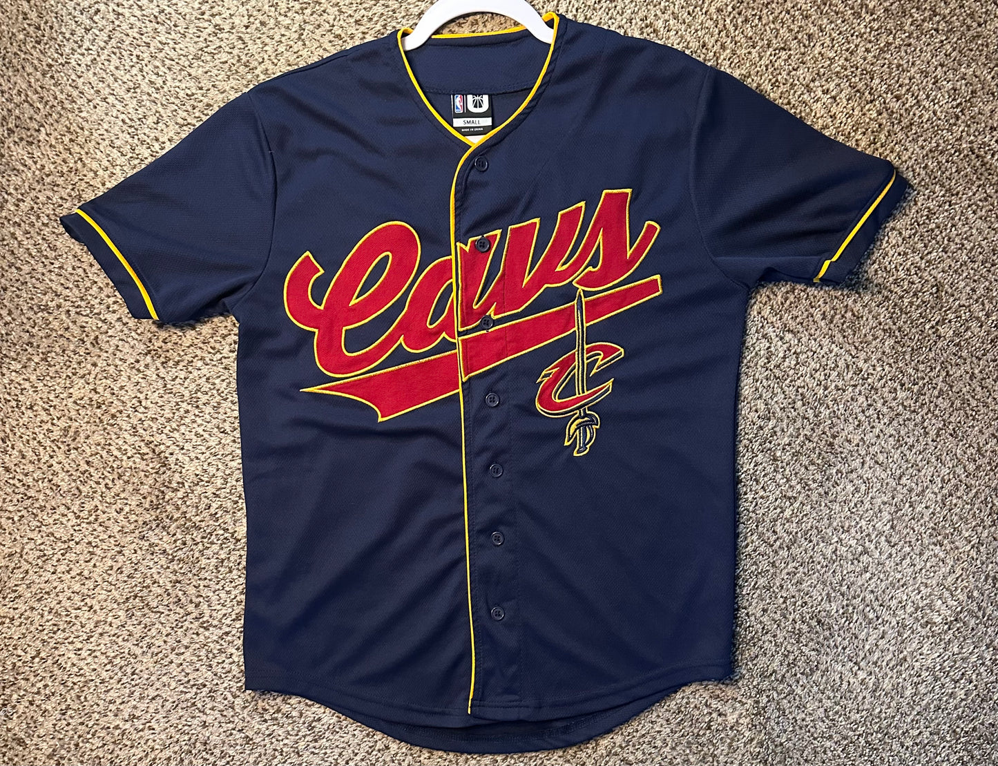 Cleveland cavaliers baseball jersey