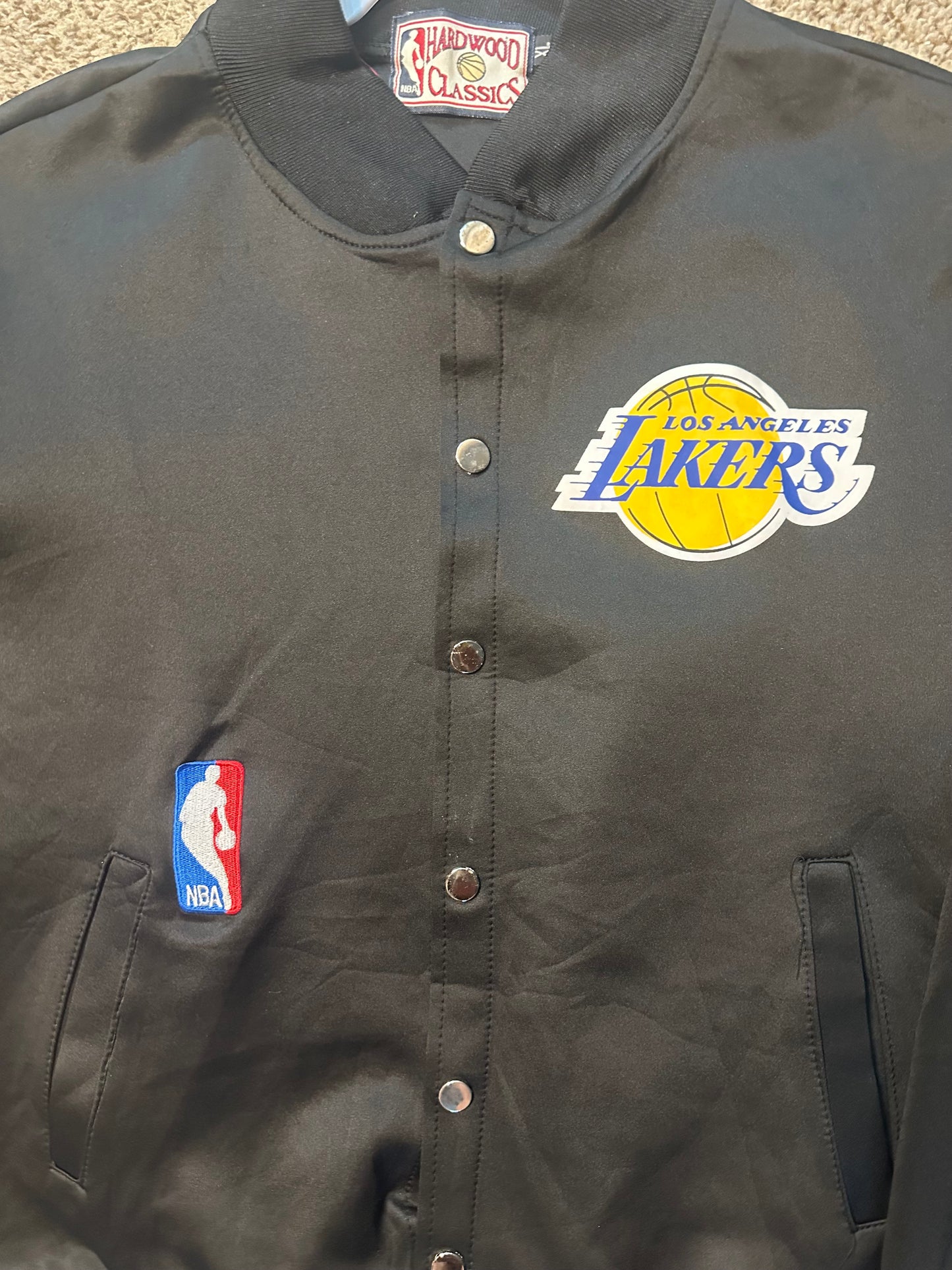 Los Angeles Lakers varsity jacket