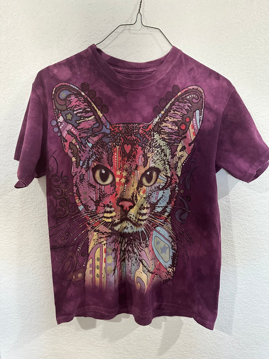 Rainbow cat tee