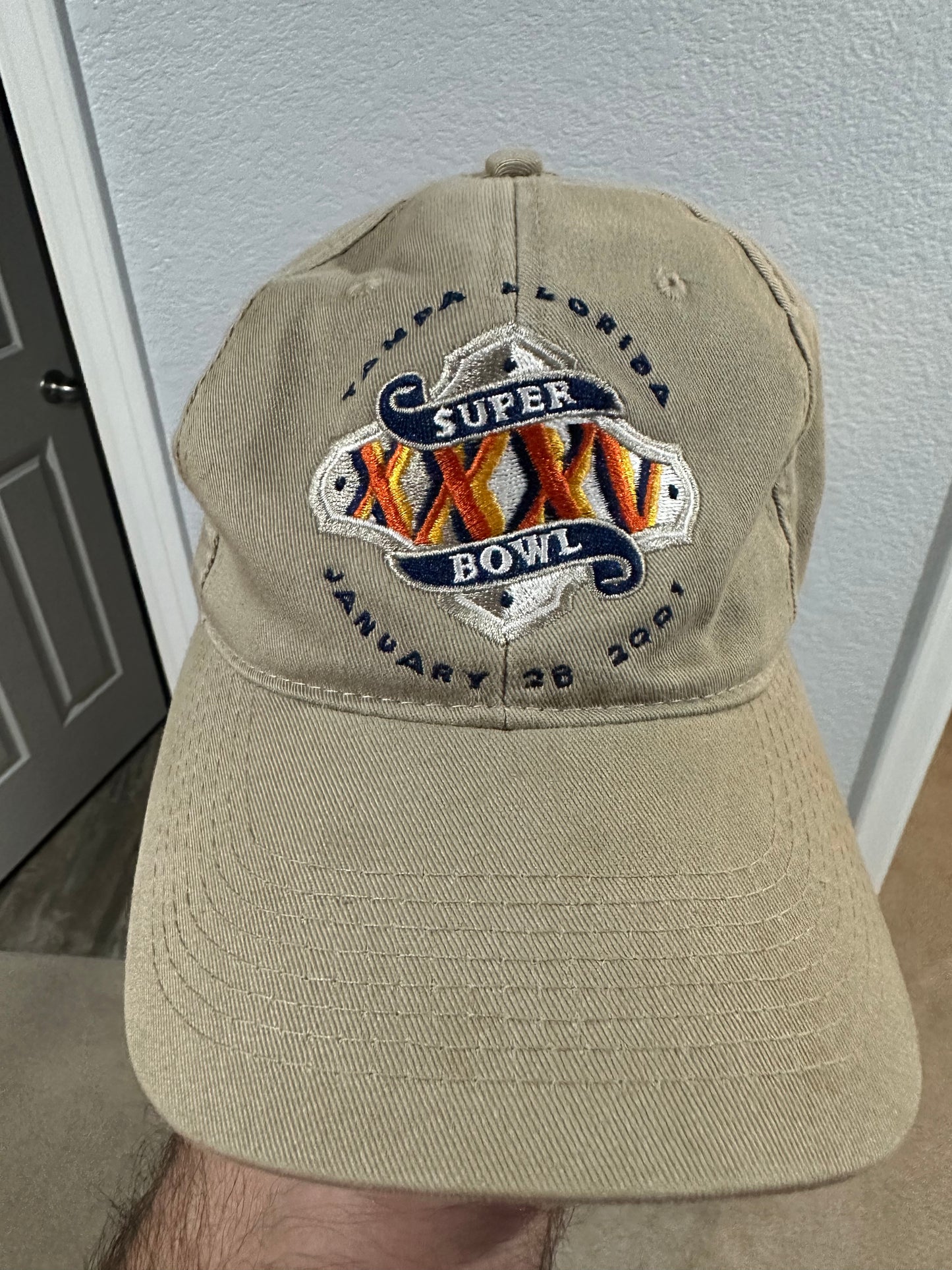 Super Bowl 35 hat