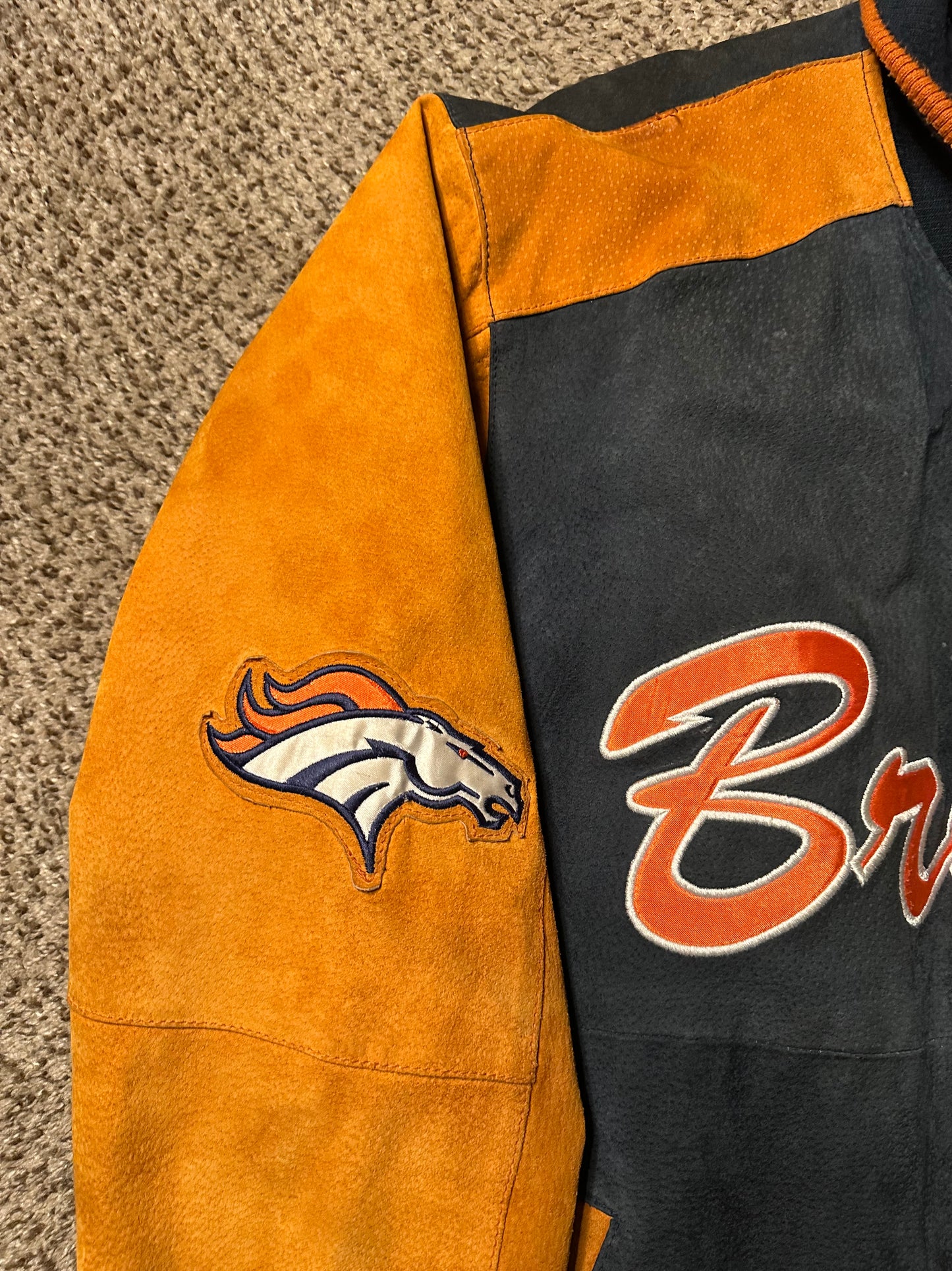 Denver Broncos leather jacket