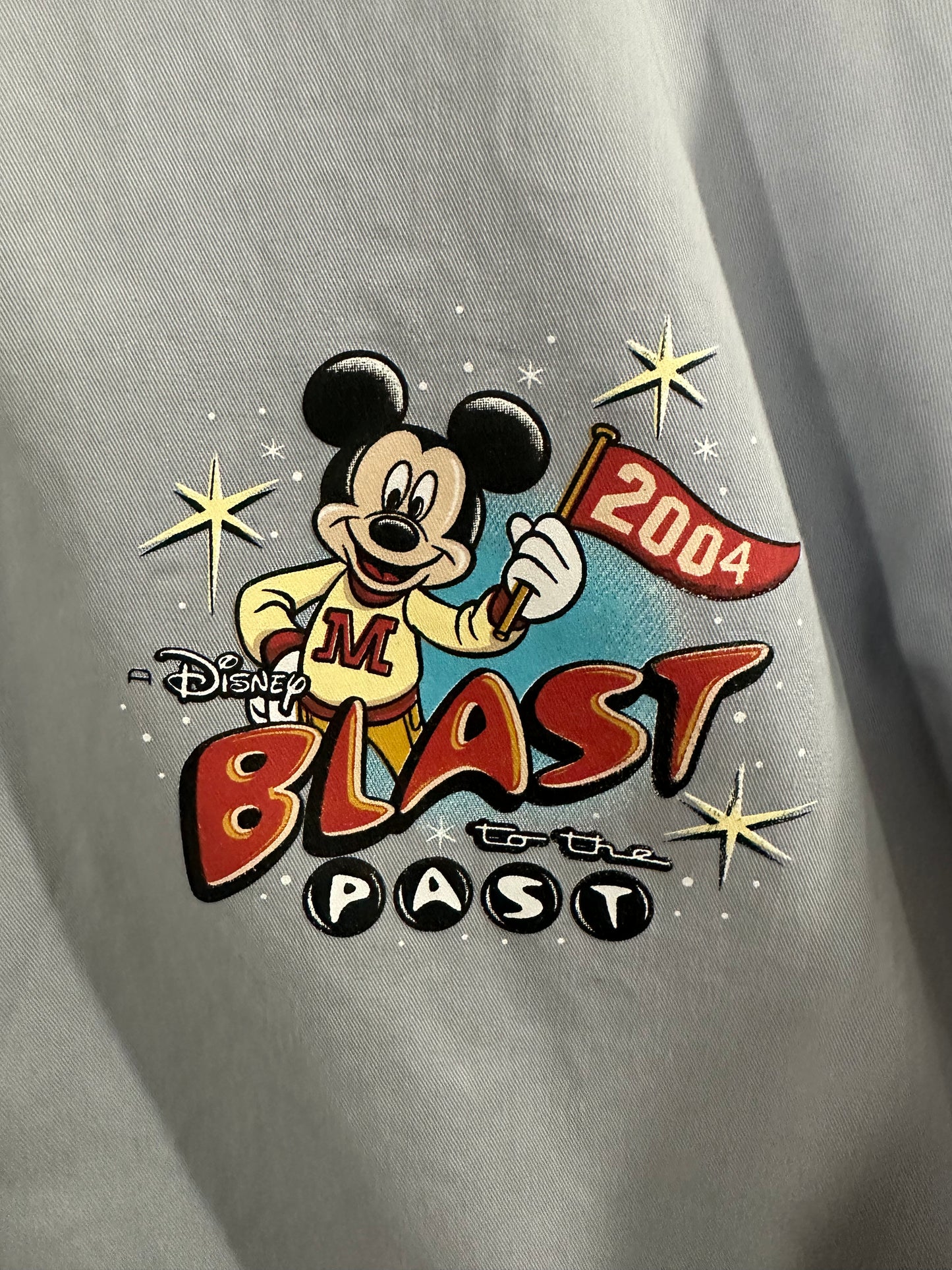 2004 Vintage Disney collard shirt