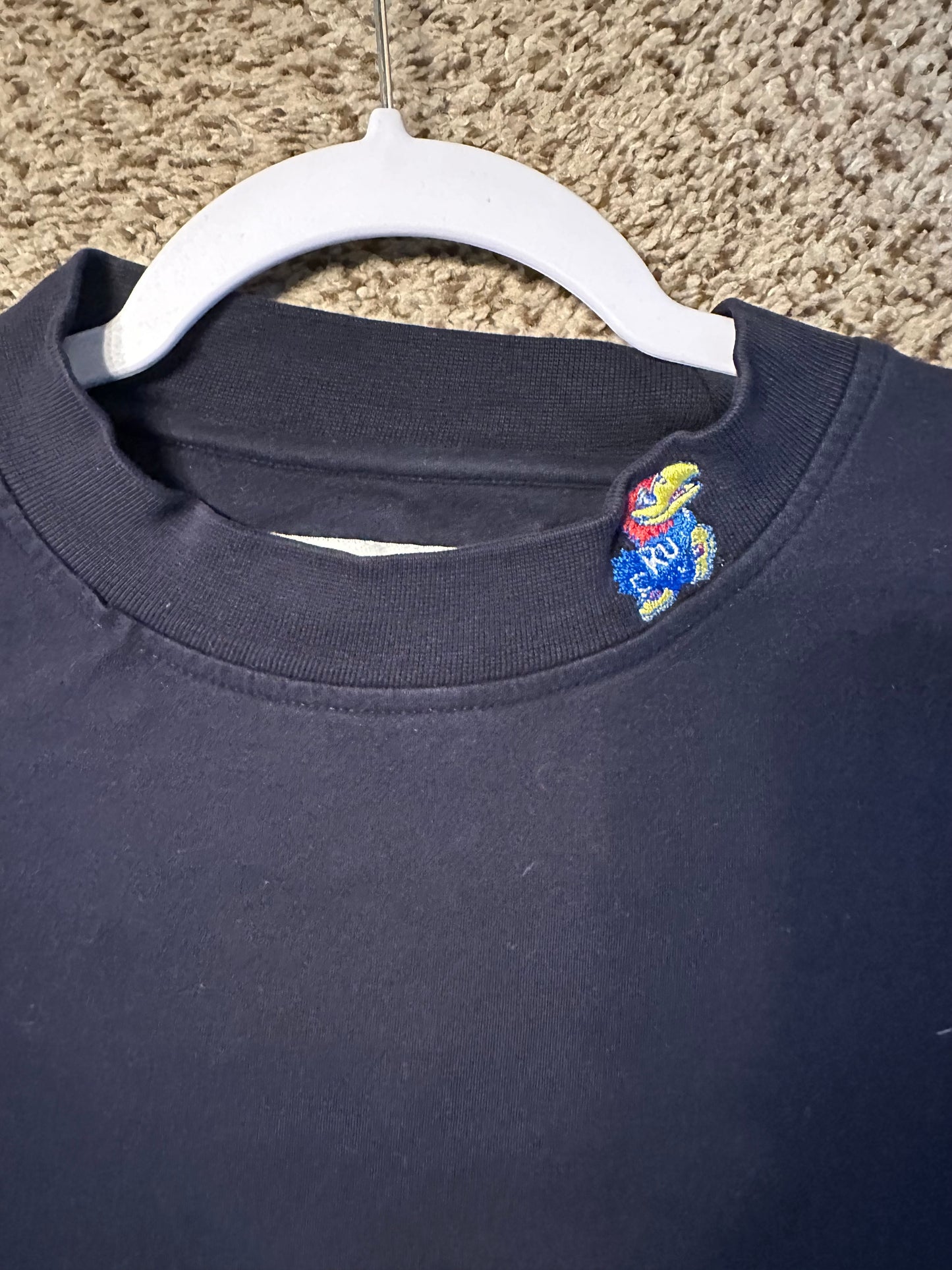 Kansas university mock neck