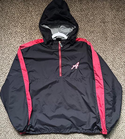 Alabama university quarter zip windbreaker