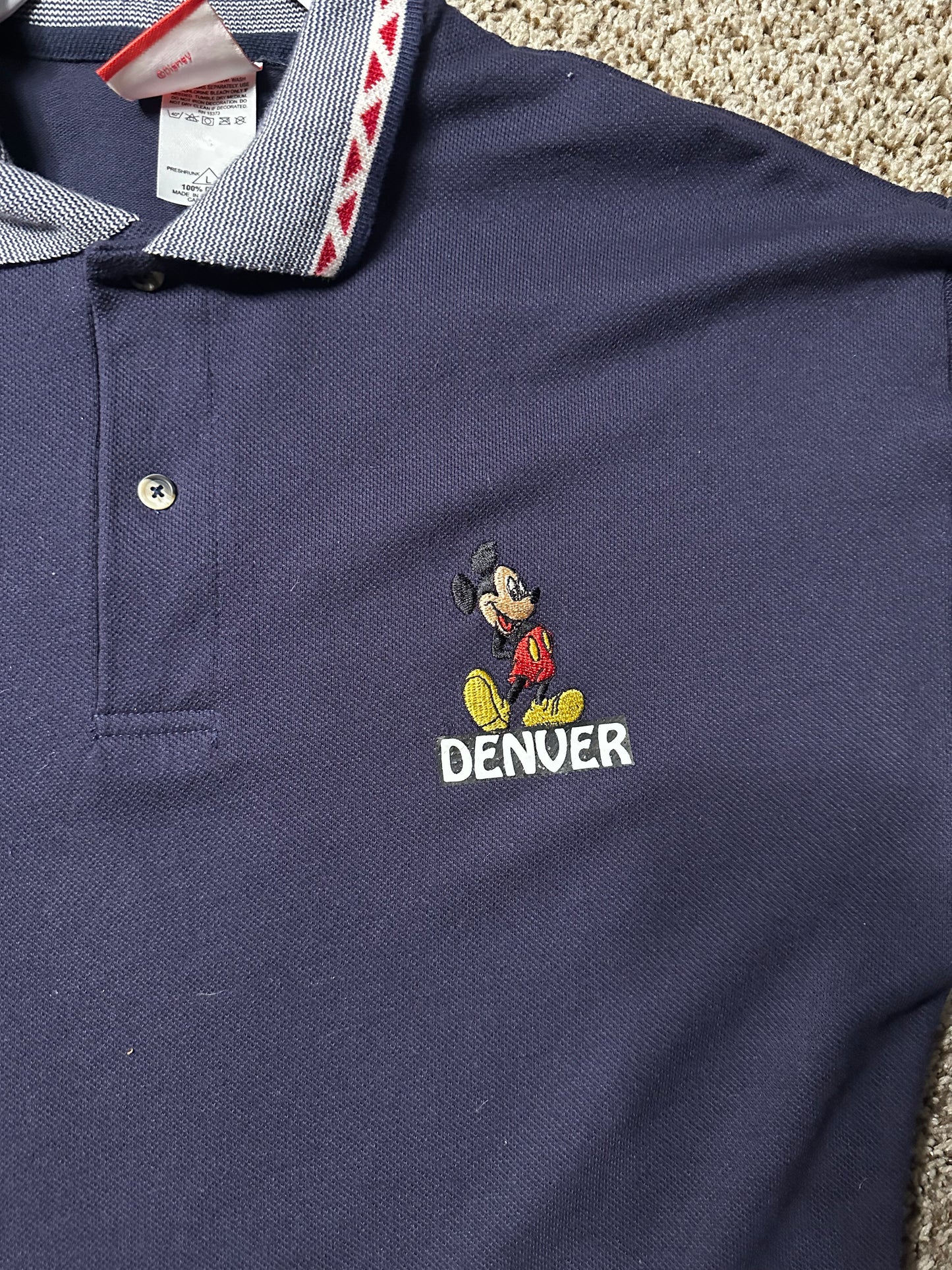 Vintage Mickey Mouse polo
