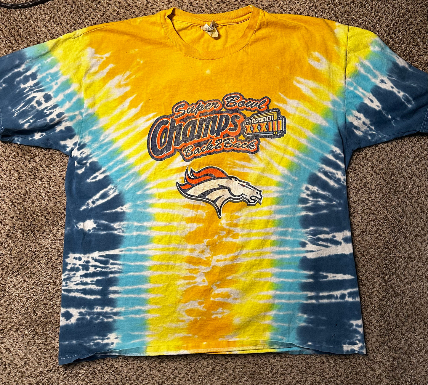 Denver broncos back to back Super Bowl champs bundle!!