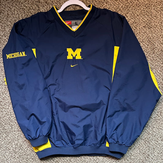 Michigan university windbreaker