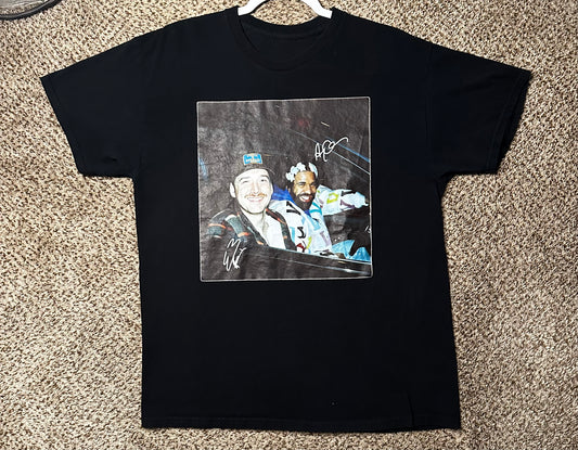 Drake X Morgan Wallen music graphic tee