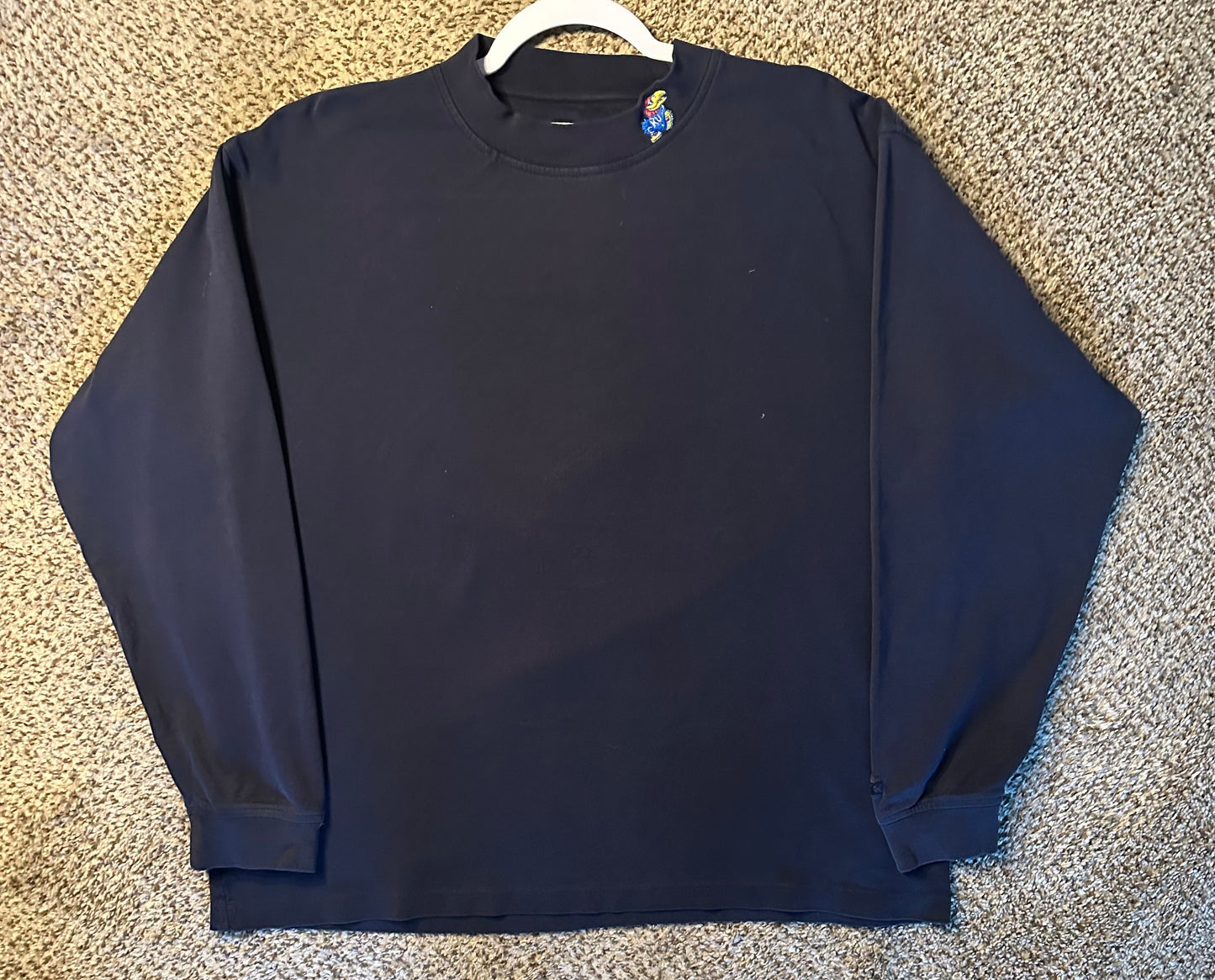 Kansas university mock neck