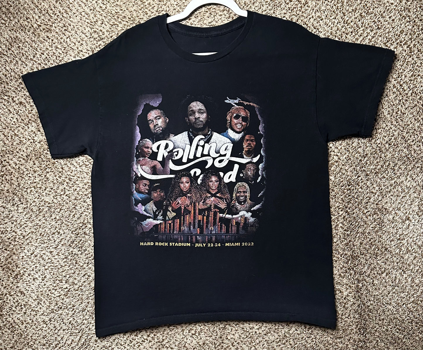 Rolling loud 2022 music festival tee