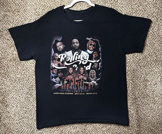 Rolling loud 2022 music festival tee
