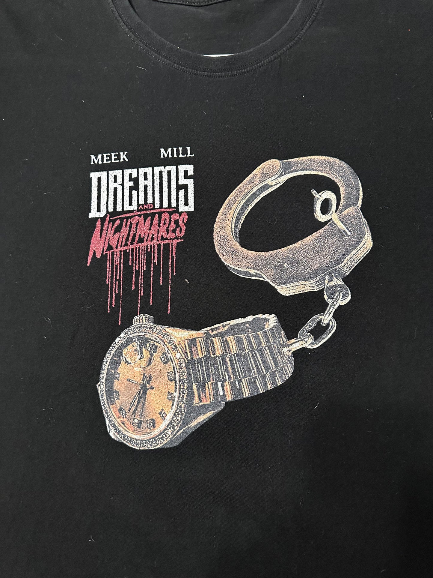 Meek mill dreams and nightmares graphic music tee