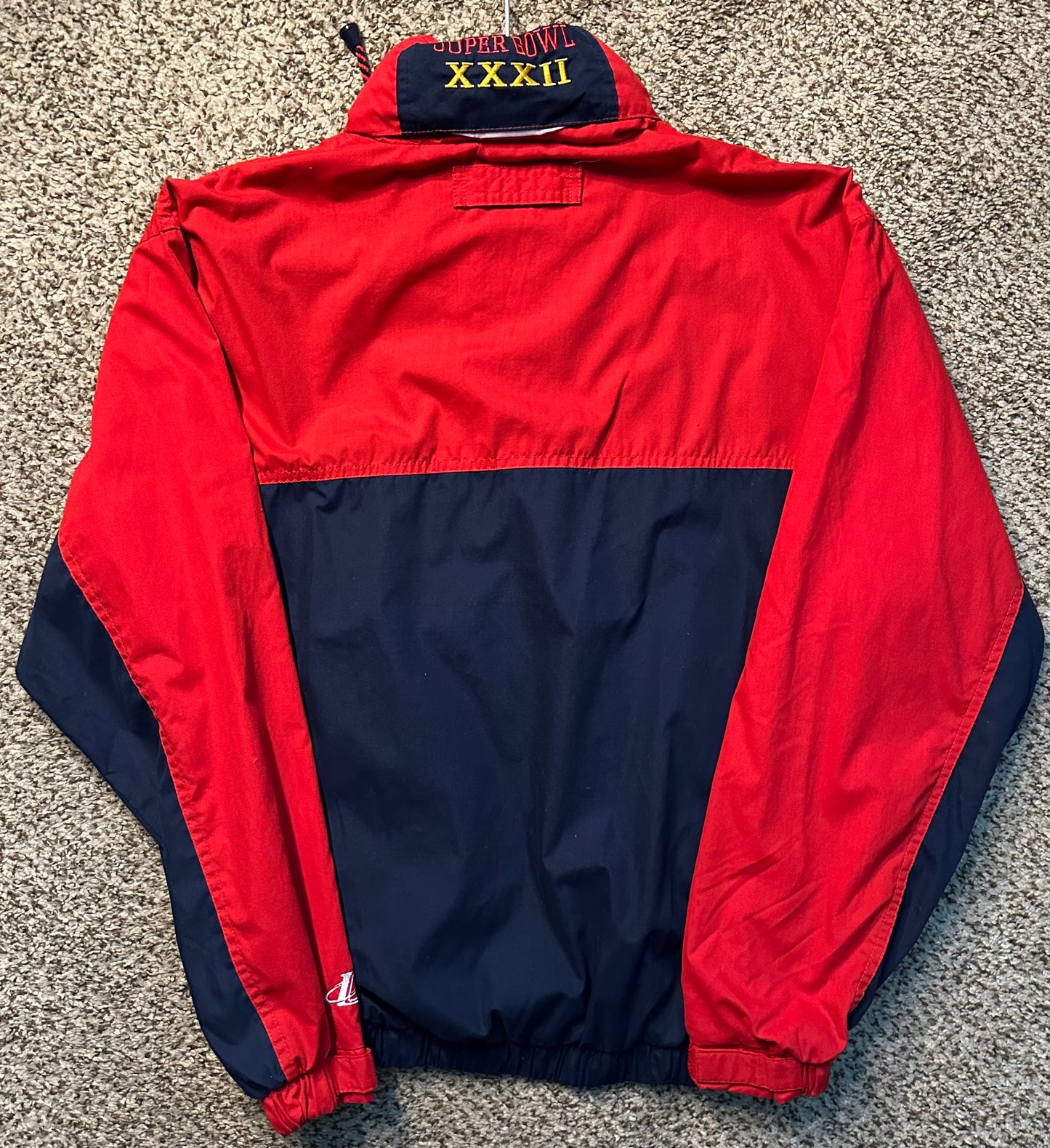 Denver Broncos Super Bowl 32 windbreaker