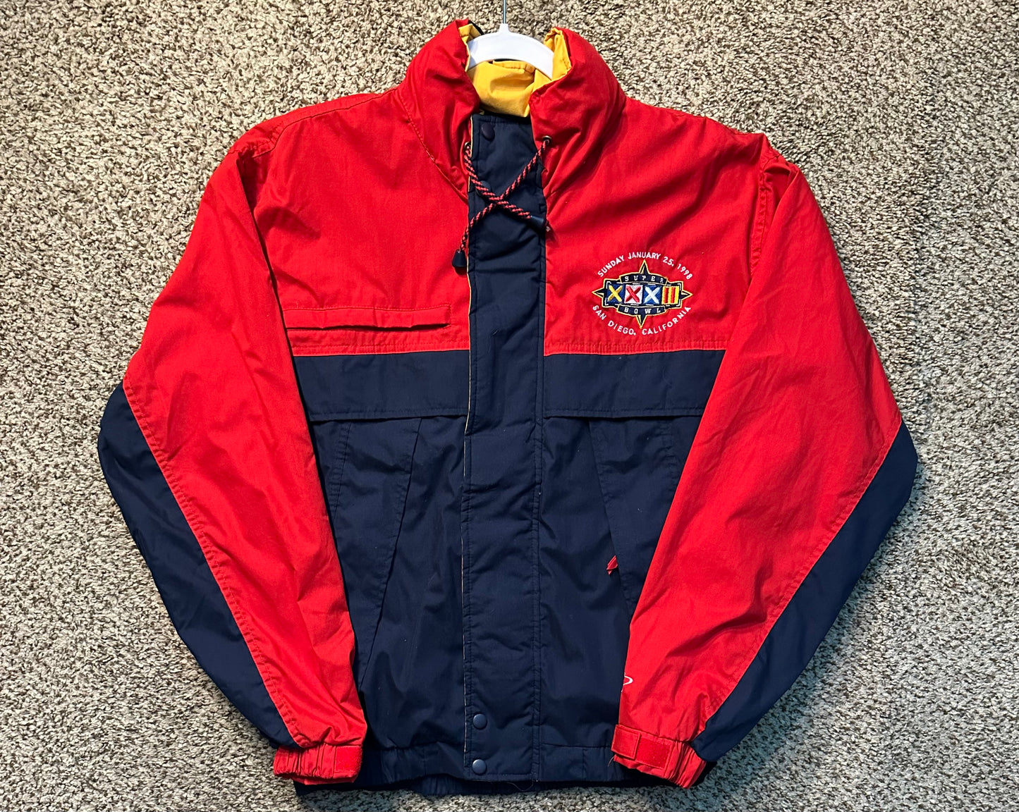 Denver Broncos Super Bowl 32 windbreaker