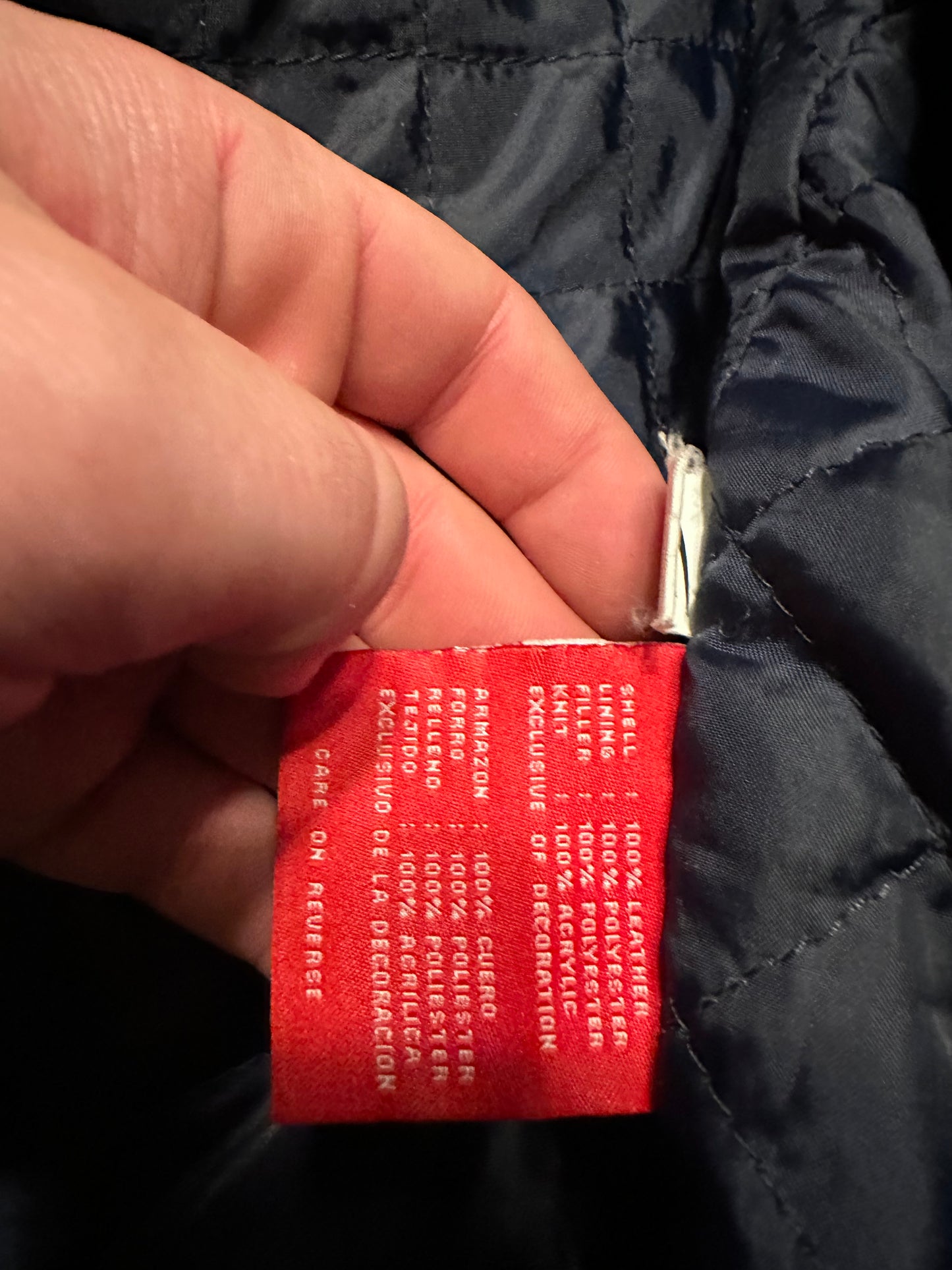 Denver Broncos leather jacket