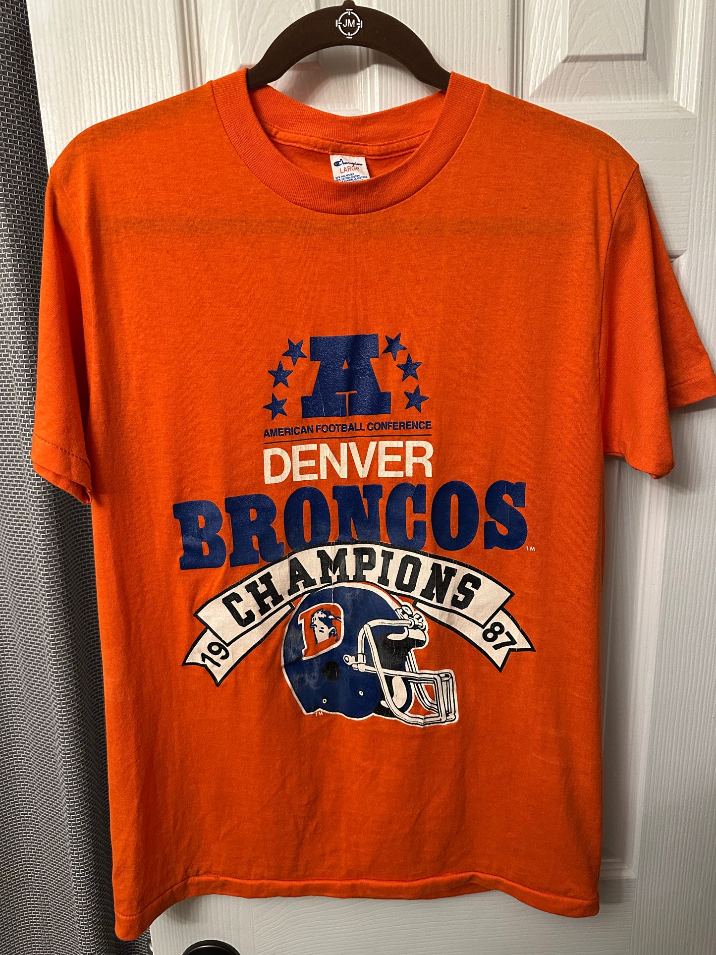 Broncos 1987 AFC Champions tee