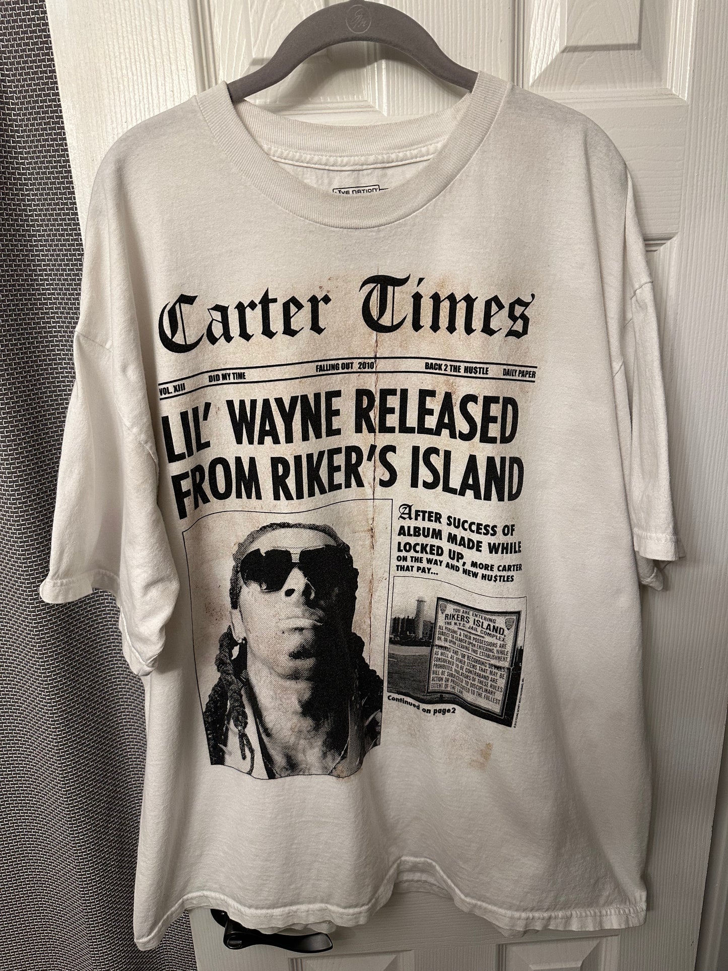 2010 Lil Wayne Carter times tee