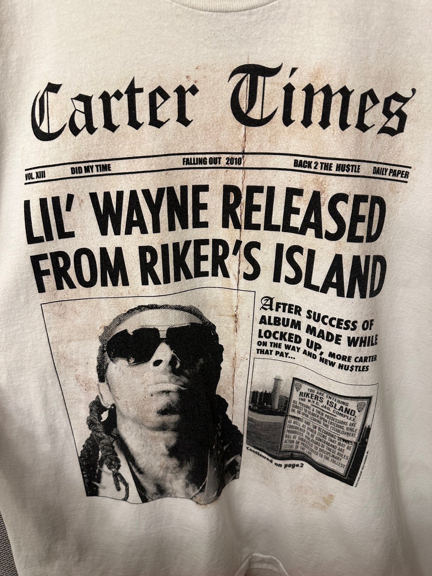 2010 Lil Wayne Carter times tee